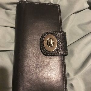 Authentic coach envelope wallet
